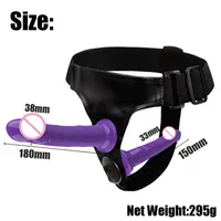 Strap-On Dildo S Pleasures Red/Black