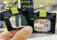 Rear Camera film Lens Protector Protective Tempered Glass 3D Transparent With Flash Circle for iPhone 13 12 Pro Max Mini 11 Samsun7380695