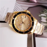 Good quality Popular mechanical Watches Men Calendar style solid stainless steel band wrist Watch X722577