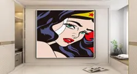 Póster de arte Pop Roy Lichtenstein, pintura de arte en lienzo, imágenes artísticas de pared abstractas para sala de estar, pared de pasillo, decoración del hogar 5704355