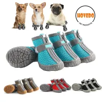 Scarpe estive impermeabili per cani Stivali da pioggia antiscivolo Protezione per calzature Traspirante per cani di piccola taglia