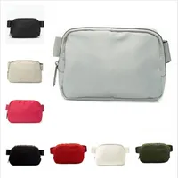 Lu bag designer Bag Ladies Men&#039;s Waist Bags Gym Running Outdoor Sports Waterproof Adjustable Shoulder Bag
