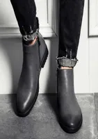 Modemänner billige Schuhe Verkauf 2020 neue Mode Herren Casual Martin Stiefel große Größe untere Lederschuhe hohe Qualität9173727