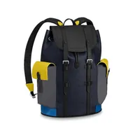 Designer Luxury Backpack Fashion Men's Christopher Backpacks Handbags Oxidized Leather Business Totes Messenger Bags309j