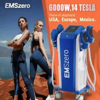 RF Emslim Neo 14 Tesla 6000W Nova EMS HI-EMT Body Sculpting Machine Réduction de poids Stimulateur musculaire EMSzero