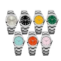 럭셔리 남성 시계 Dayjust 자동 기계 운동 캐주얼 시계 스테인레스 스틸 스트랩 41 36mm 다이얼 방수 손목 시계 생일 선물 선물 Montres de Luxe