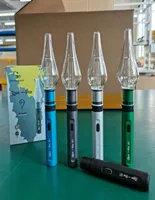 G9 Clean Pen V2 Kit Wax Dry Herb Vaporisateur 2In1 Vape Batterie 1000mAh Atomiseur Verre Bong5714472
