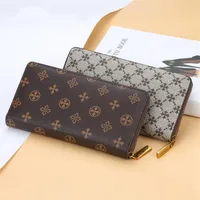 Brand Designer Baellery Mens Wallet PU Leather Long Wallet Men for Cellphone Male Card Holder Clutch Bags Zipper Retro Large Capac2397