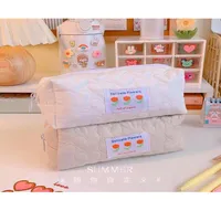 Astucci per cosmetici Custodie Bentoy Milkjoy Student School Pencil Bag Kawaii Bear Japan Fashion Grande capacità Cute Pen Box Girls Holder7589307