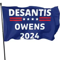 Elección presidencial Desantis Flag Trump 2024 Garden Banner Decoraciones Poliéster Banderas DHL