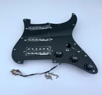 Upgrade Prewired ST Guitar Pickguard WK SSH Alnico Pickups 7 Way Toggle Multifunction Wiring Harness2275633