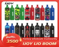 IJoy Lio Boom 3500 Puffs wegwerp vapes Kit E Sigaretten 1400 mAh Batterij 5 10 ml POD VAPE PK GUNNPOD AOKIT CUBE 2 HZKO IDOL BANG9098328