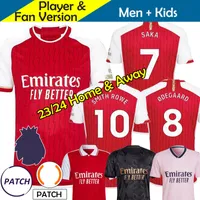 23 24 24 Arsen Saka Soccer Jerseys Zestaw dla dzieci 2023 2024 Koszulki piłkarskie Camiseta Futbol Home Dale