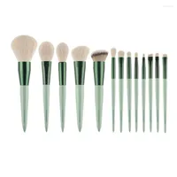 Makeup Brushes Medium Size Cosmetic Brush Set Face Powder Eye Shadow Blusher Highlight Contouring Beauty Tool For Beginner E625