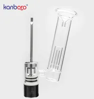 1pc Kanboro 510 Nail V3 Wax Dry Herb Enail Vaporizer Vape Atomizer with Ceramic Coil Rod Glass Bong fit 510 Mod Battery E Nail Pip2955037