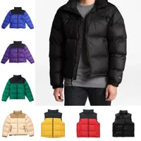 Aşağı Ceket Tasarımcı Puffer Erkek Kadınlar Çiftler Parka Kış Paltoları NF Boyut M-XXL Sıcak Palto Down Fill Toptan Fiyat Üst Versiyonu