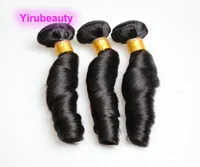 Brazilian Peruvian Malaysian Human Hair Spring Curly 3 Bundles 12A Grade Double Wefts 1024inch Funmi Hairs Extensions8147838