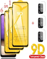 Verre trempé 9D pour Samsung Galaxy A51 A52 A71 A21S A72 A32 protecteurs d'écran S21 Plus A50 S22 A53 A12 S20 FE Lens8967920