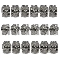 Irons Skull golf ferrules Aluminum material fit 0.370 irons Golf Workshop Accessories 230526