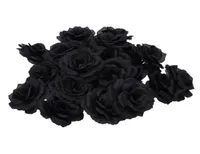 Pcs Noir Rose Artificielle Soie Fleur Fête De Mariage Maison Bureau Jardin Décor DIY Fleurs Décoratives Couronnes3100279