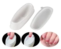 Nail Art Equipment Fashion Dipping Powder Holder French Tray Manicure Mold Dip Container Accesorios Collector Tool1075473