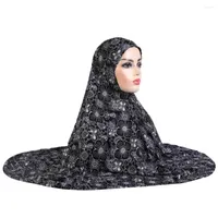 Ethnic Clothing Muslim Women One Piece Hijab Hat Islamic Amira Headscarf Head Wrap Shawl Neck Covers Turban Arab Bandanas Accessories