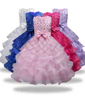Children Princess Girl Dress for Wedding Birthday Party Boutique Flower Tutu Girl Kids Prom Dresses for Girls clothes 315 Years G3662834