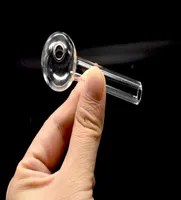 Più economico Pyrex Glass Oil Burner Pipe 7inch 30mm ball Clear Glass Oil Burner chiaro Great Tube Glass Oil Nail Pipe2151013