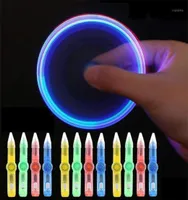 Adeeing LED Coloré Lumineux Spinning Pen Rolling Pen Ball Spinning Point Apprentissage Bureau Fournitures Couleur Aléatoire r5711276898