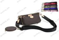 2021 NEW 3 Pcs High Quality Multicolors Strap Wallets women Luxurys Designers Cross Body Bags Sets Saddle pack Handbags Sac M448231747626