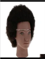 Cabeças Cosmetologia Afro Manequin Head Wak Hair para traçar a prática de corte QYHXO dtpyn3705172