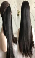 Fine Sheitels 4x4 Silk Top Base Jewish Wig Black 1b 12A Finest Brazilian Virgin Human Hair Kosher Wigs Capless Wigs Fast Express 2585296