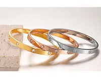 Designer-Armband, Mode-Paar-Armband, zehn Diamanten, Titan-Stahl-Armband, Trend, voller Stern-Schmuck, Herren-Armband