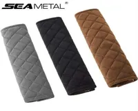 Car Seat Belt Shoulders Pads Covers goods Cushion Warm Short Plush Safety Shoulder Protection Auto Interior Accessories Styling8352479