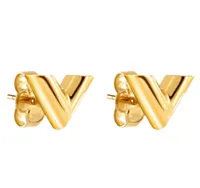 Designer jewelery studs Earrings Titanium steel gold for women exquisite simple fashion women039s earings gifts luxury earring 4706959