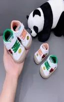 With Box Top Quality Baby First Walkers Kid Spring Autumn Casual Shoes Italy Slip Boys Girls Green Orange Eur Size 1620 Little B1578548