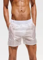 OnePiece Suits Men Swimwear Swim White Transparent Swimming Trunks Bathing Suit Sexy Gay Briefs Sport Surf Beach Shorts Swimsuit 7691518