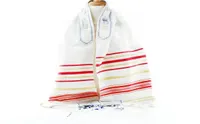 Scarves Tallit Prayer Shawl Israel 55x180cm Polyester Talit Zipper Bag Tallis Israeli Praying Scarfs Priez Wraps Talis2815017
