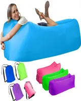 Outdoor Pads Camping Inflatable Sofa Lazy Bag Portable Folding Sleeping Air Bed Lounger Trending Adult Beach Lounge Chair6979437