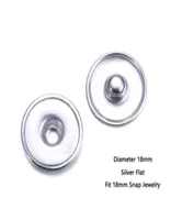 Clasps Hooks 18Mm Noosa Ginger Snap Base Interchangeable Accessories For Jewelry Button Drop Delivery 2021 Findings Com Dh203609952
