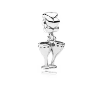 Cheers Let Us Drink Dangle Alloy Charm Bead Fashion Women Jewelry Stunning European Style For Pandora Bracelet Necklace PANZA00564055358