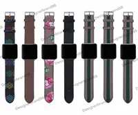 Top Designer Strap Gift Watchbands For Apple Watch Bands 42mm 38mm 40mm 44mm Iwatch 3 4 5 Se 6 7 Bands Leather Straps Bracelet Fas5573808