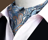 HBP Men039s Vintage Paisley Floral Formal Cravat Ascot Tie Scrunch Self British Style Gentleman Polyester Silk Necktie Wedding 1639680