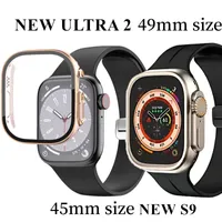 Premium Marine Strap Up Smart Watch For Apple Watch Ultra 2 Series 9 45MM/ 49MM Wireless Charging Protective Cover Case Fast Shipping From  Starenergy168, $27.81