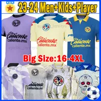 23 24 Club America HENRY Mens Soccer Jerseys J. DOS SANTOS ARAUJO