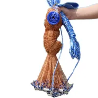 Accessories 2.4m 3.6m 4.8m Fishing Net Usa Style Cast Network With