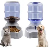 Automatic Pet Feeder/water Dispenser, Gravity Visual Dog Feeder