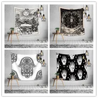 Bedroom wall hanging tapestry decoration Euramerican divination astrology printing tablecloth bed sheet yoga mat beach towel party258f