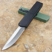 3 colors flash double action tactical autotf knife self defense pocket folding edc camping knifes hunting knives pocket tool268u