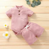 Clothing Sets Baby Girl Clothes OutfitsCottonO Neck TopsCasual2PC Set